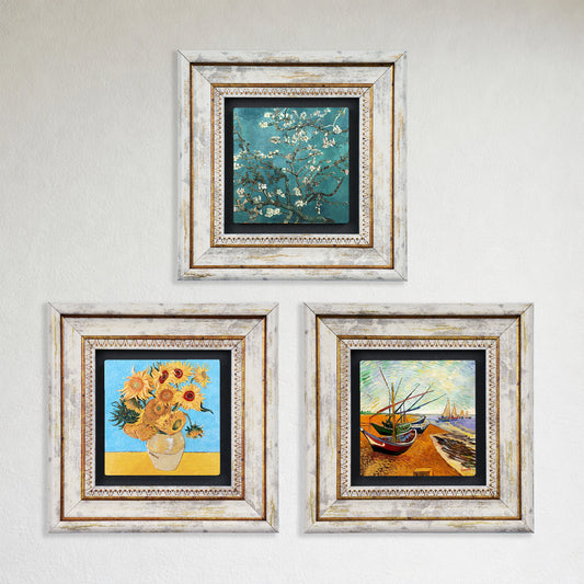 Van Gogh Masterpiece Trio Vintage Art