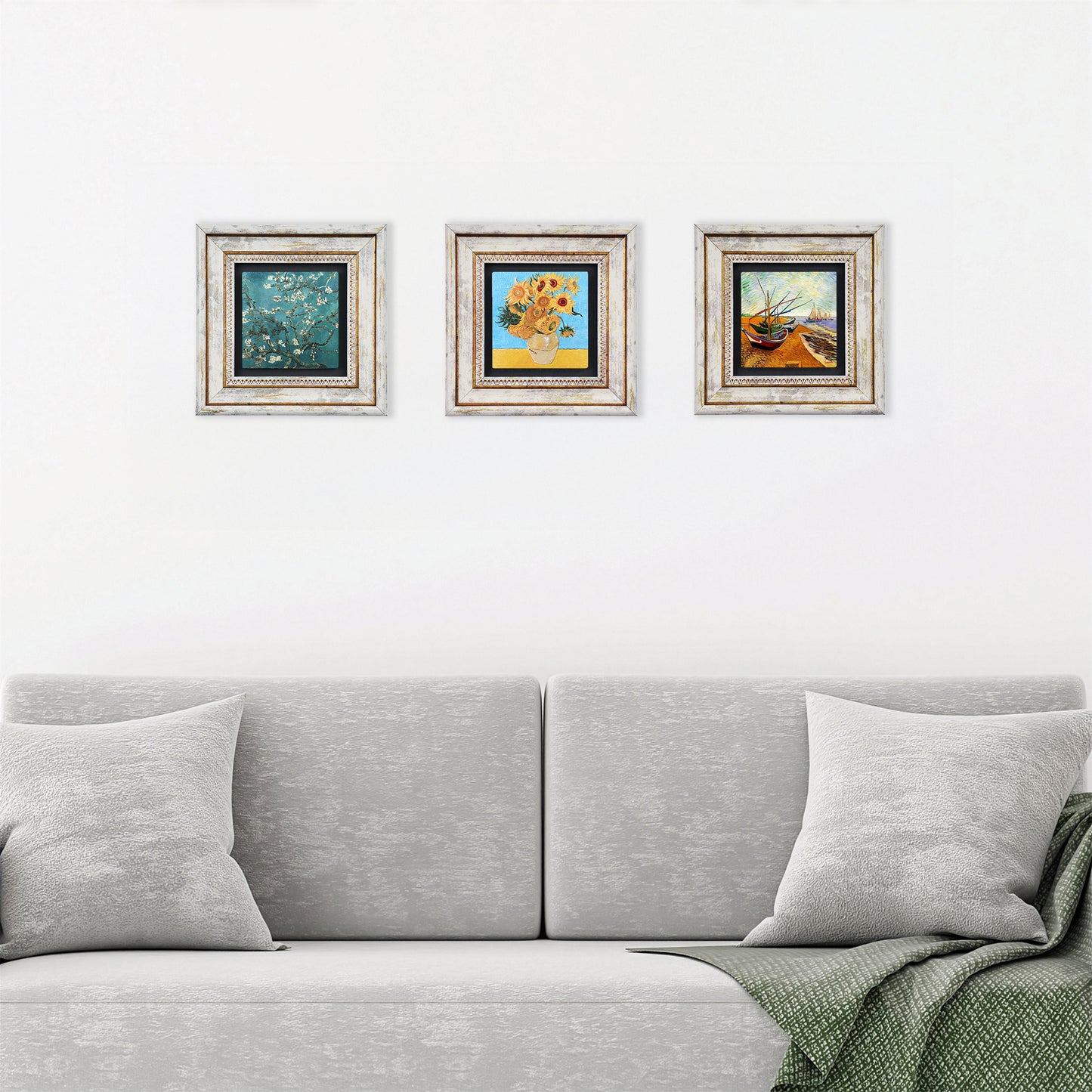 Van Gogh Masterpiece Trio Vintage Art