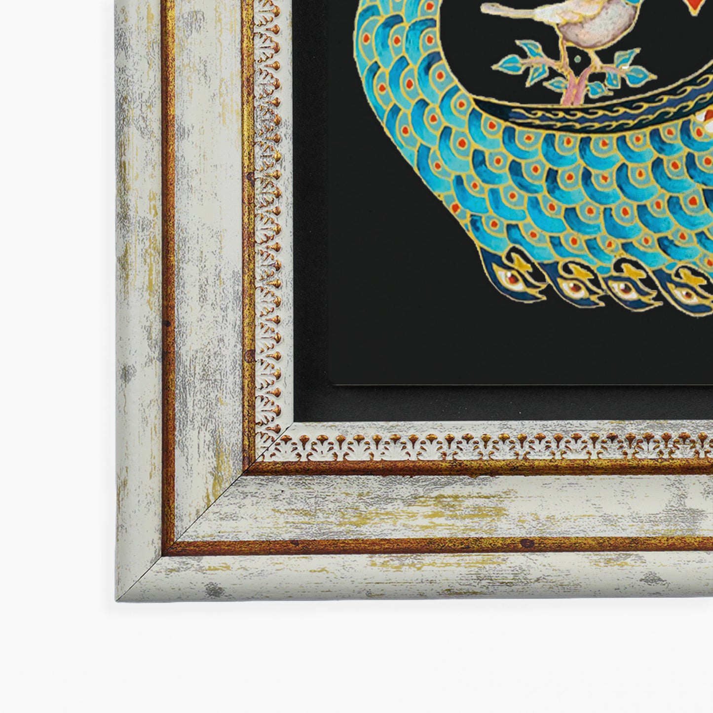 Shahmaran, Evil Eye, Lotus Trio Vintage Stone Wall Art Set