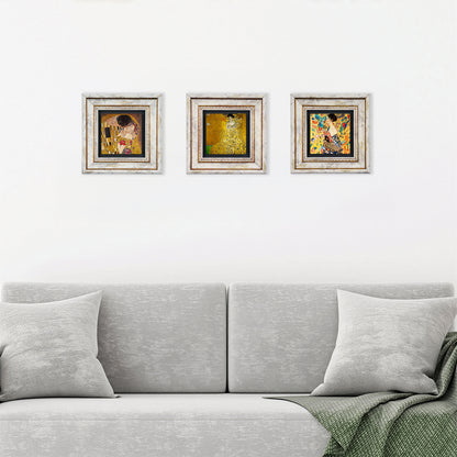 Gustav Klimt Classical Trio Stone Wall Art