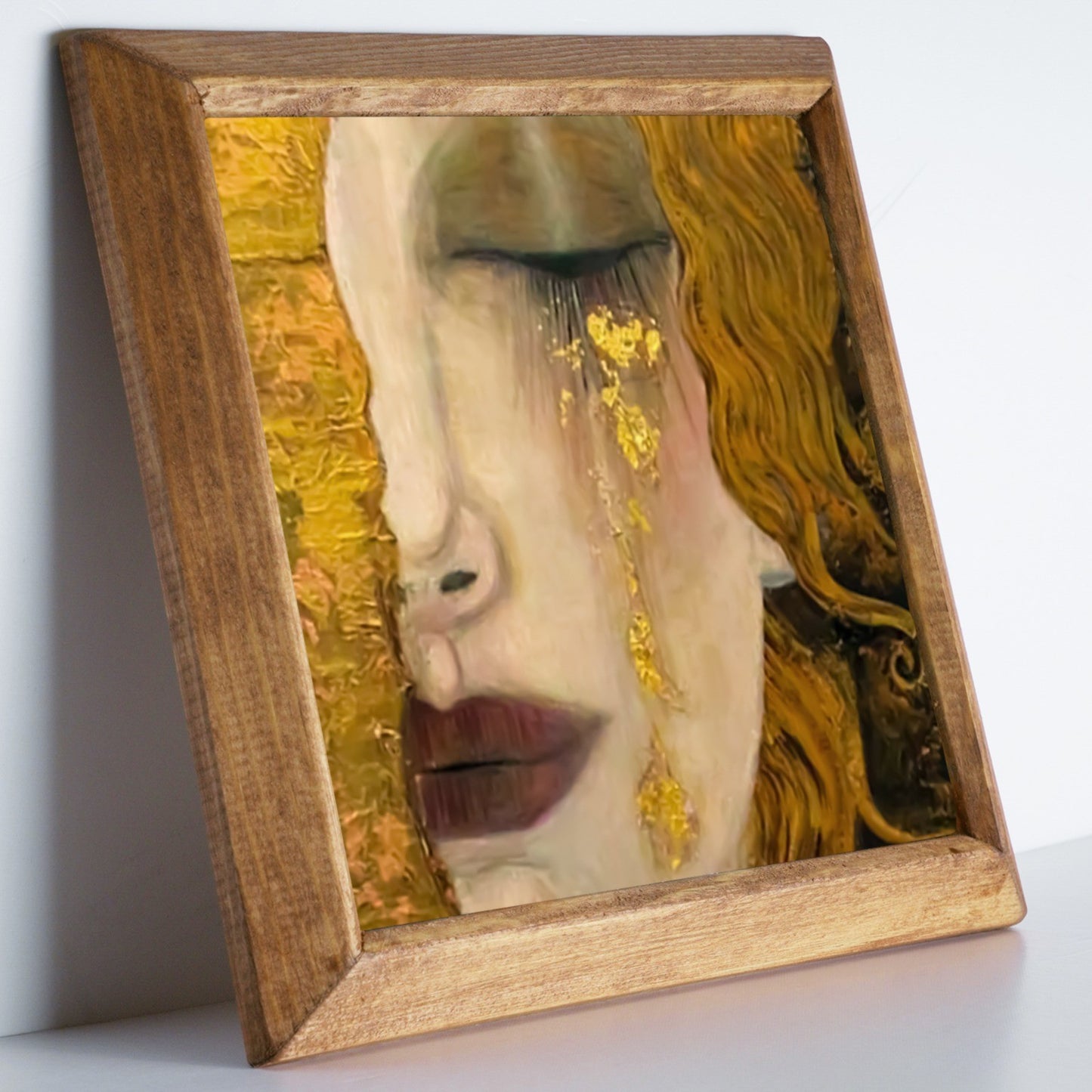 Gustav Klimt Freya's Tears Stone Wall Art