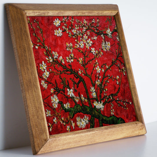 Van Gogh - Red Almond Blossoms Wall Art