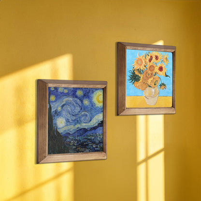 Van Gogh Celestia Duo | Starry Night & Sunflowers