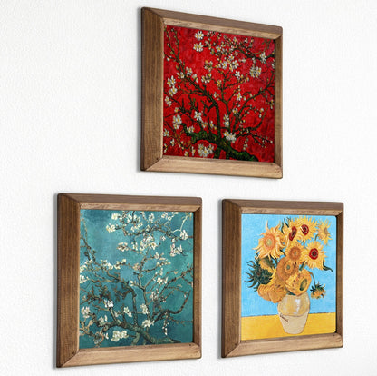 Van Gogh Floral Trio | Almond Blossom & Sunflowers