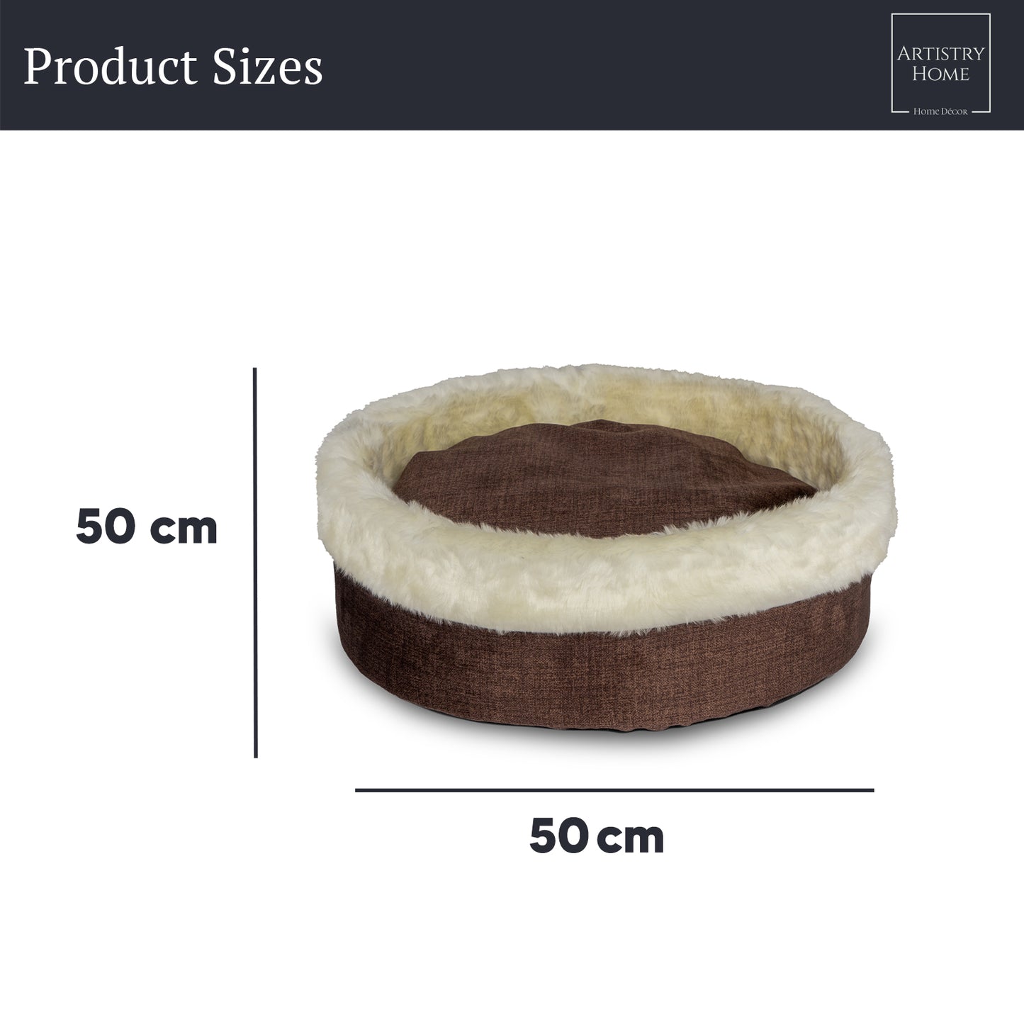 Cozy Sponge Plush Brown