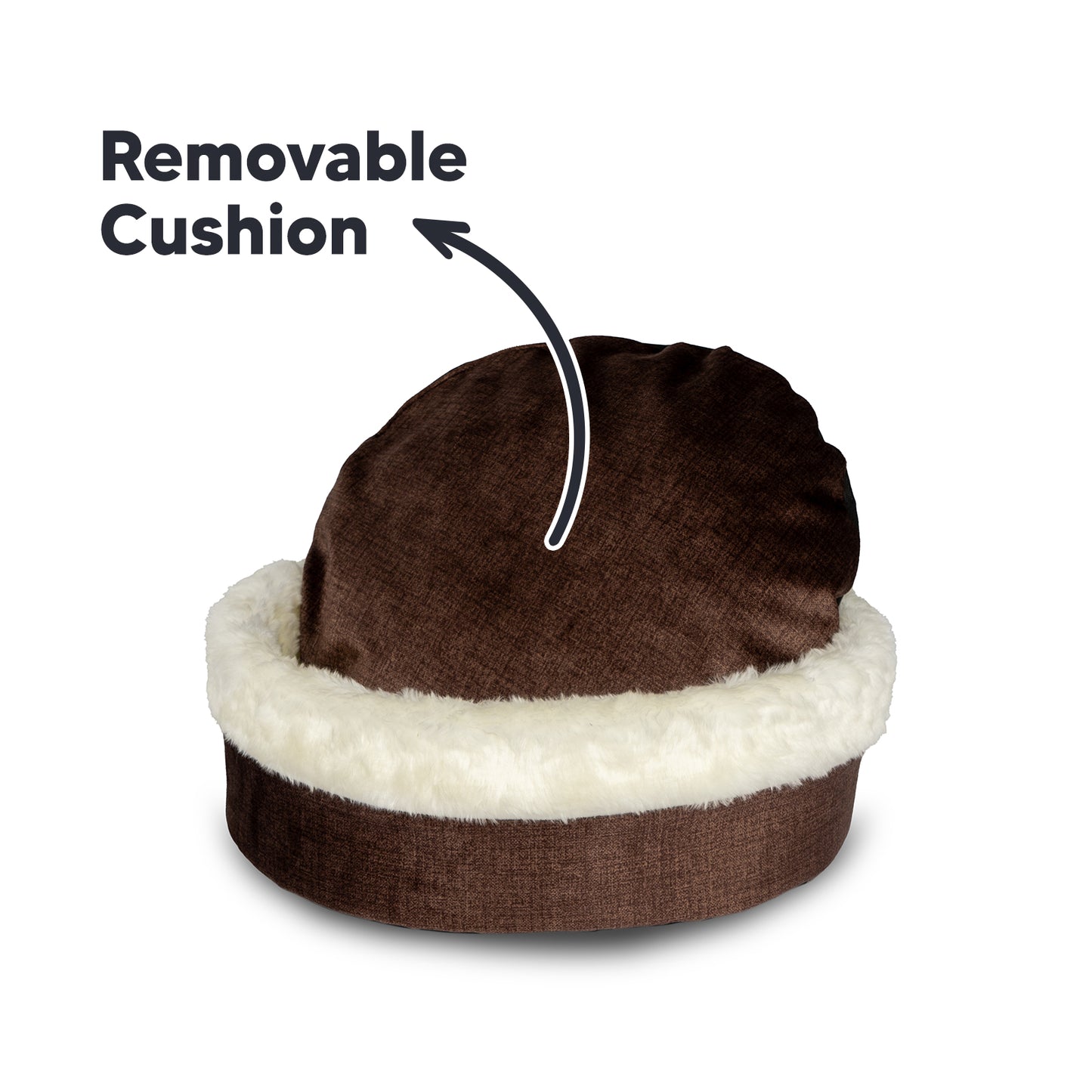 Cozy Sponge Plush Brown