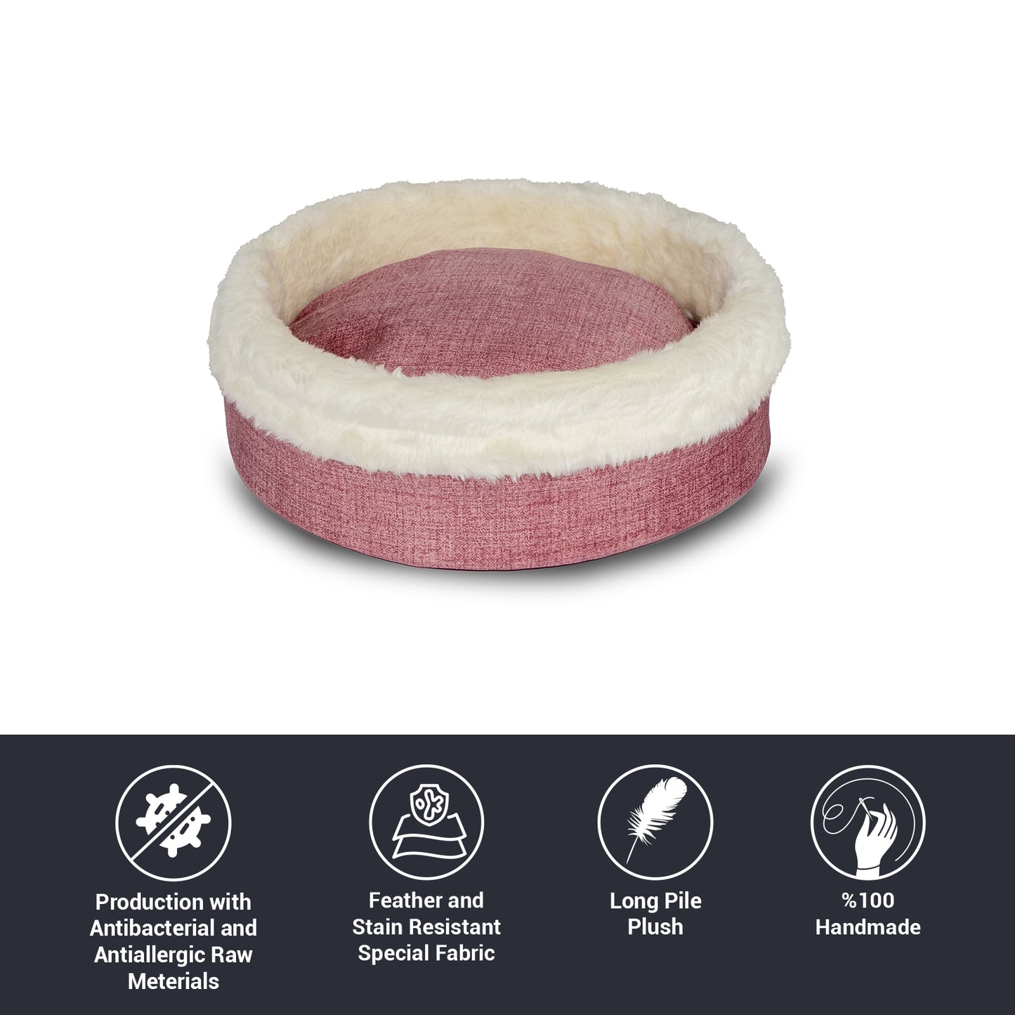 Cozy Sponge Plush Pink