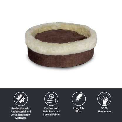 Cozy Sponge Plush Brown