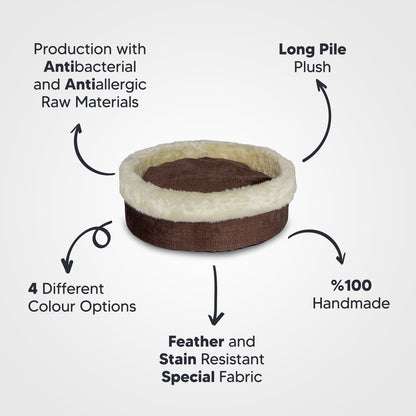 Cozy Sponge Plush Brown