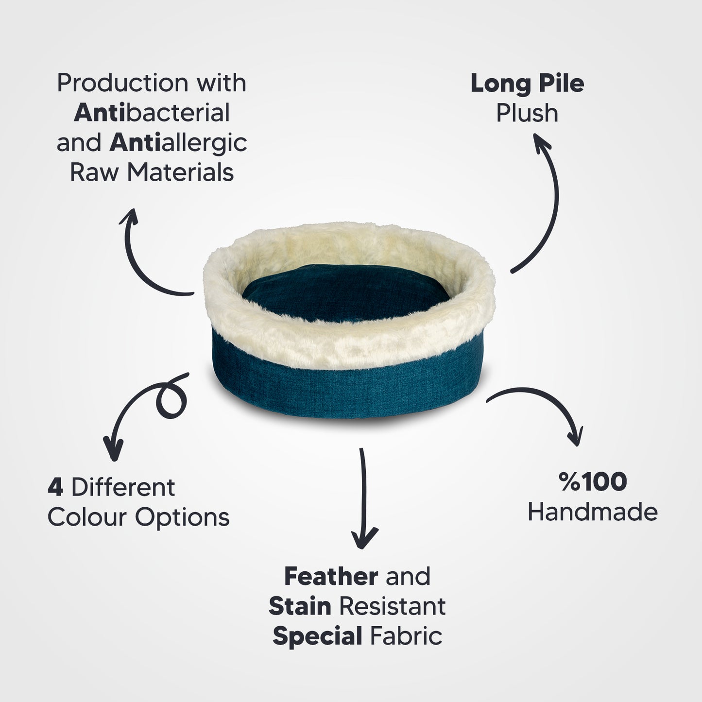 Cozy Sponge Plush Blue
