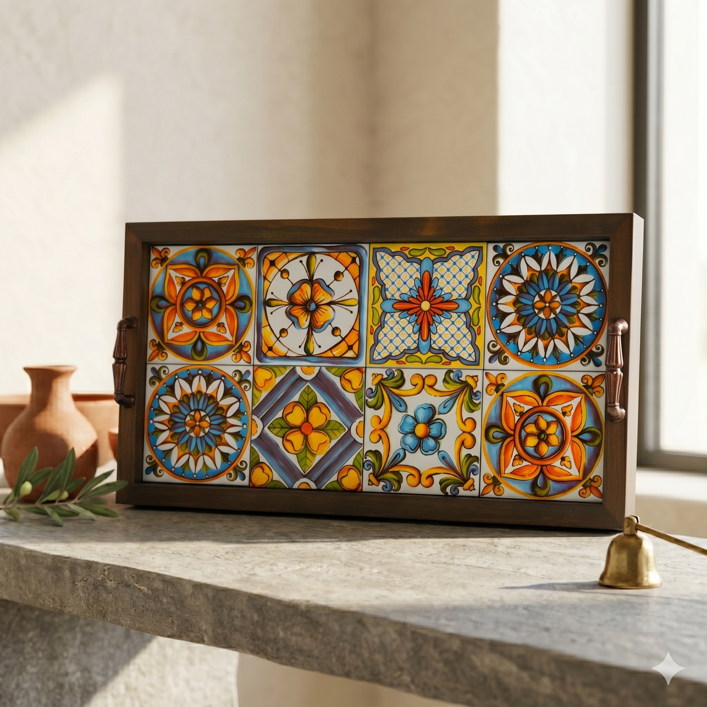 Anatolian Mosaic Tray