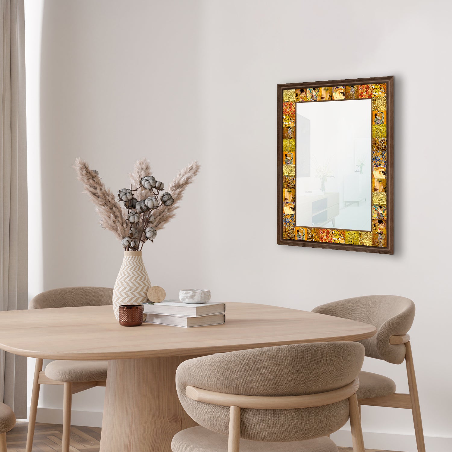 Gustav Klimt Masterpieces Mirror with table | Artistry Home
