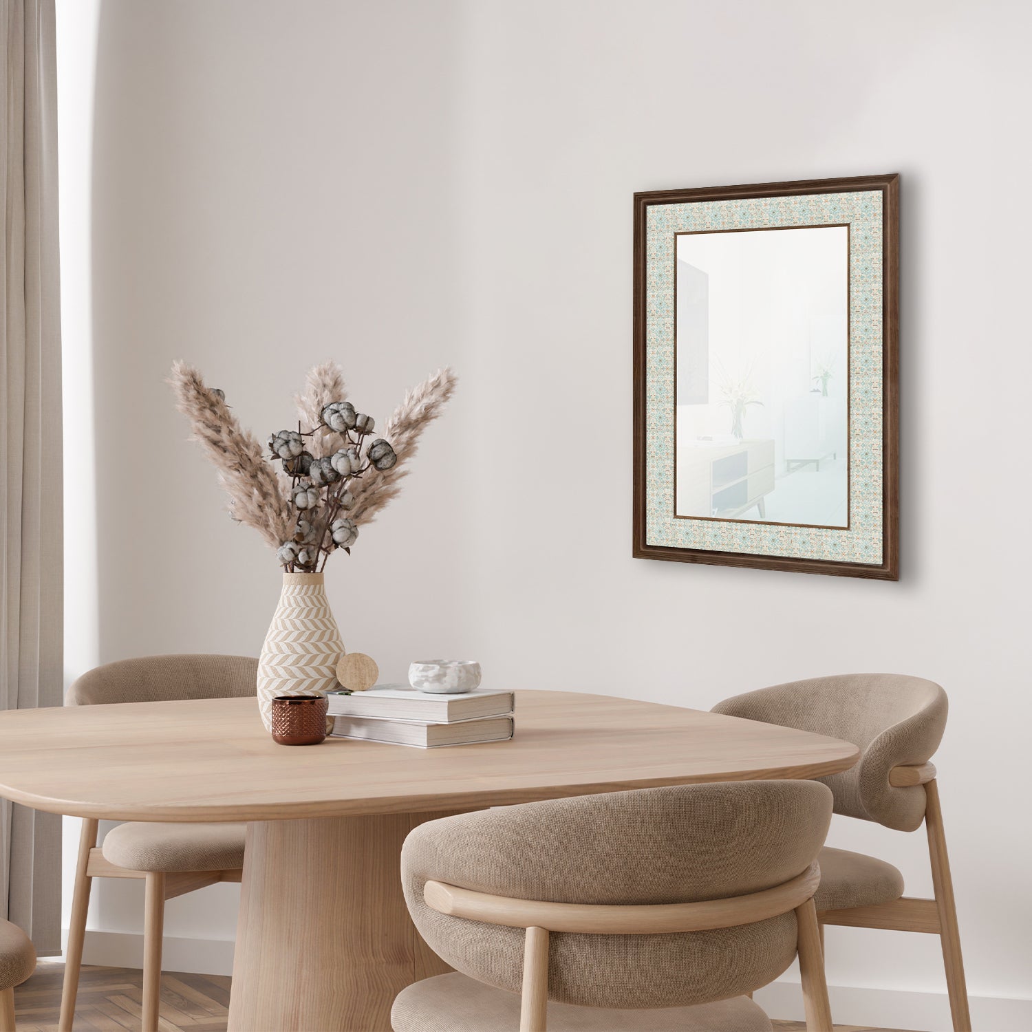 Mint Mirror with table | Artistry Home