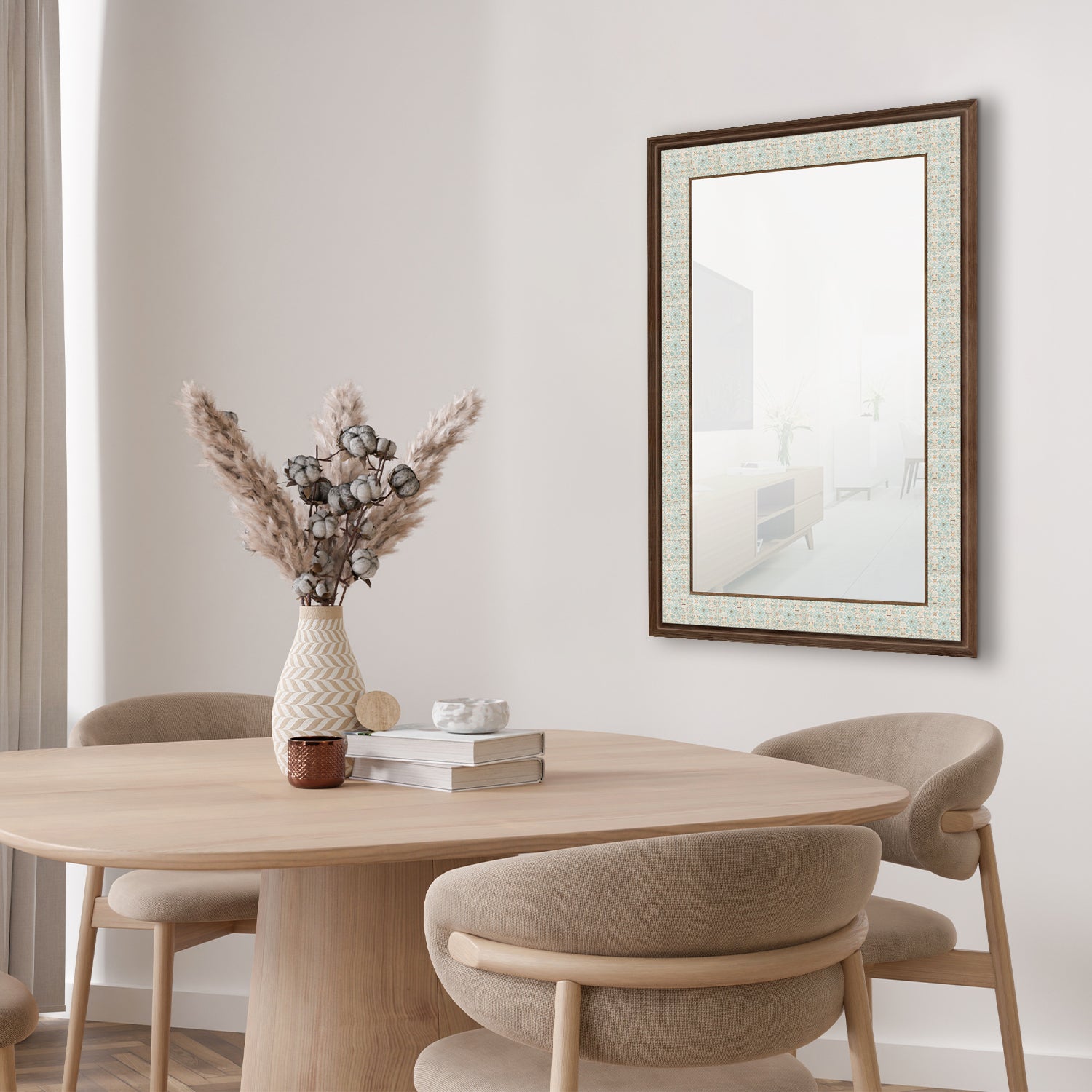 Mint Mirror with table | Artistry Home
