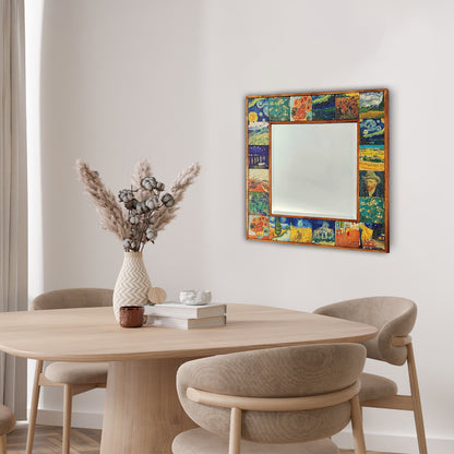 Van Gogh XL Mirror   62X62 cm
