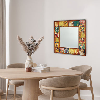 Gustav Klimt XL Mirror   62X62 cm
