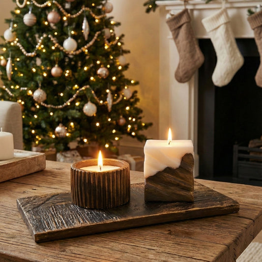 Modern Muse -  Sculpted Soy Candle Duo