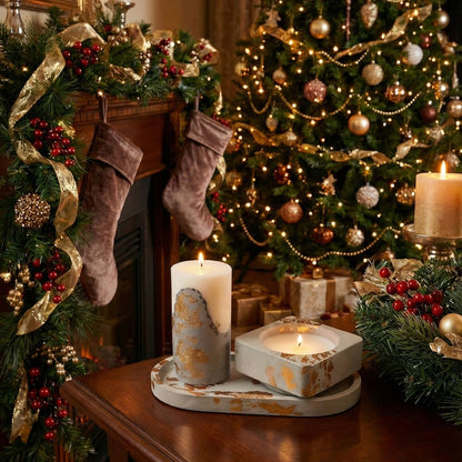 Gilded Earth -  Soy Candle Duo