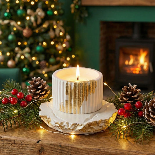 Golden Concrete – Soy Candle Set