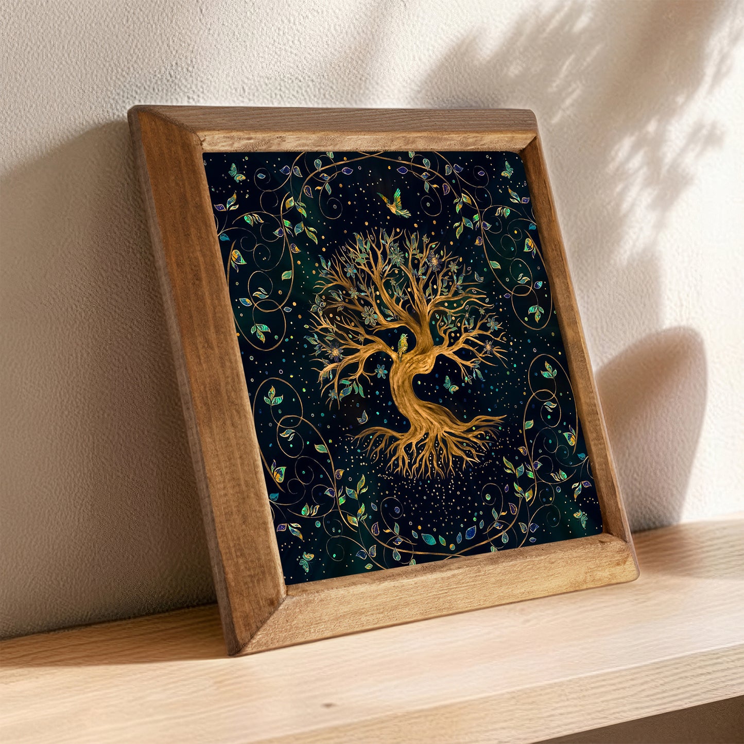 Tree of Life Twilight Stone Wall Art