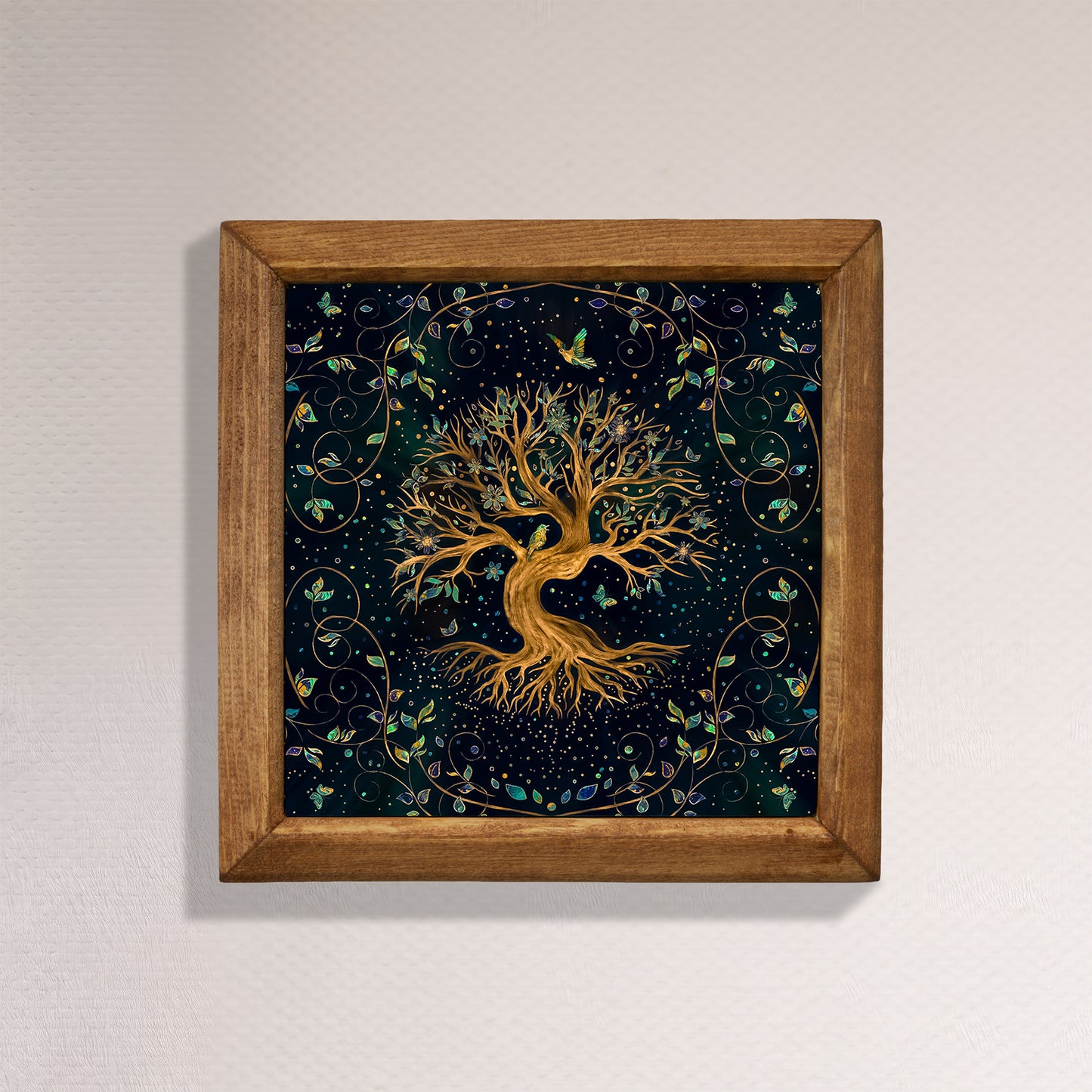 Tree of Life Twilight Stone Wall Art