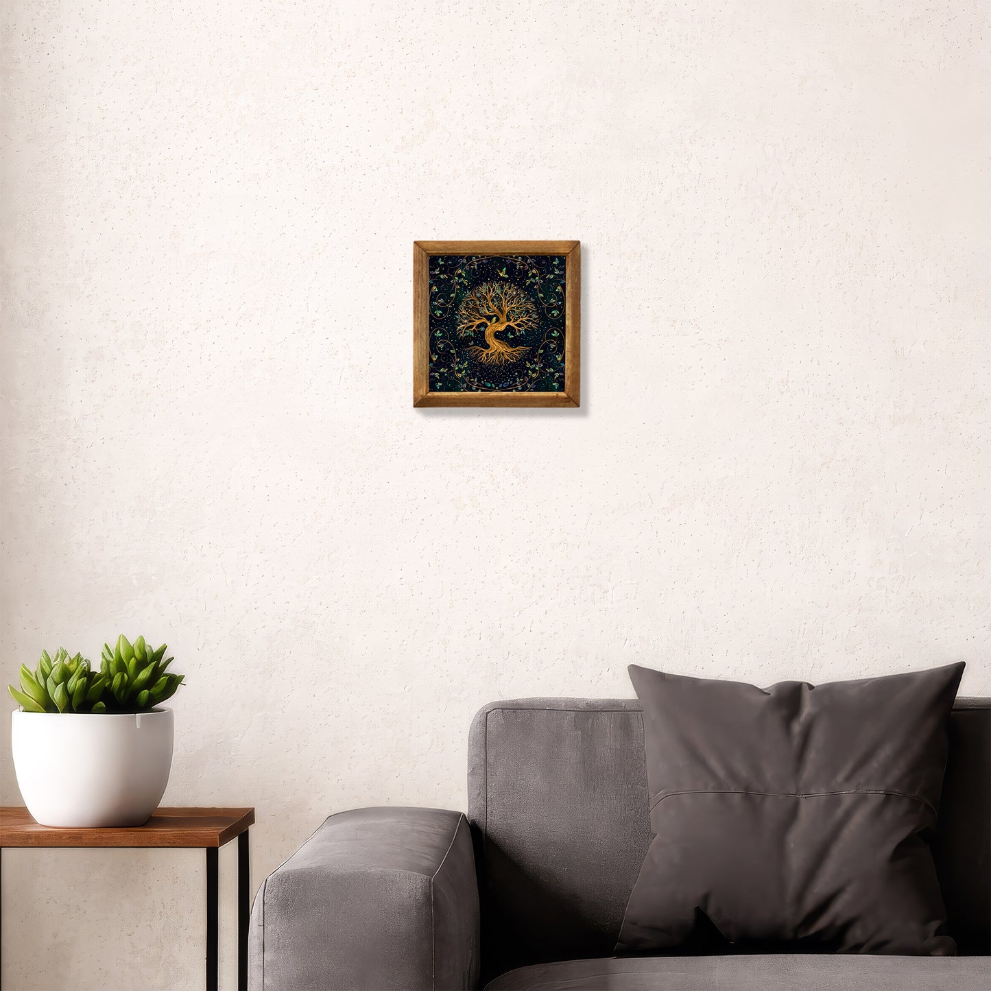 Tree of Life Twilight Stone Wall Art
