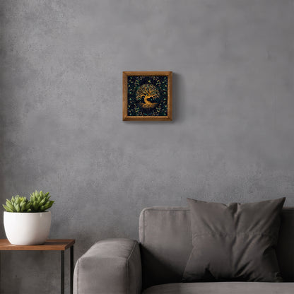 Tree of Life Twilight Stone Wall Art