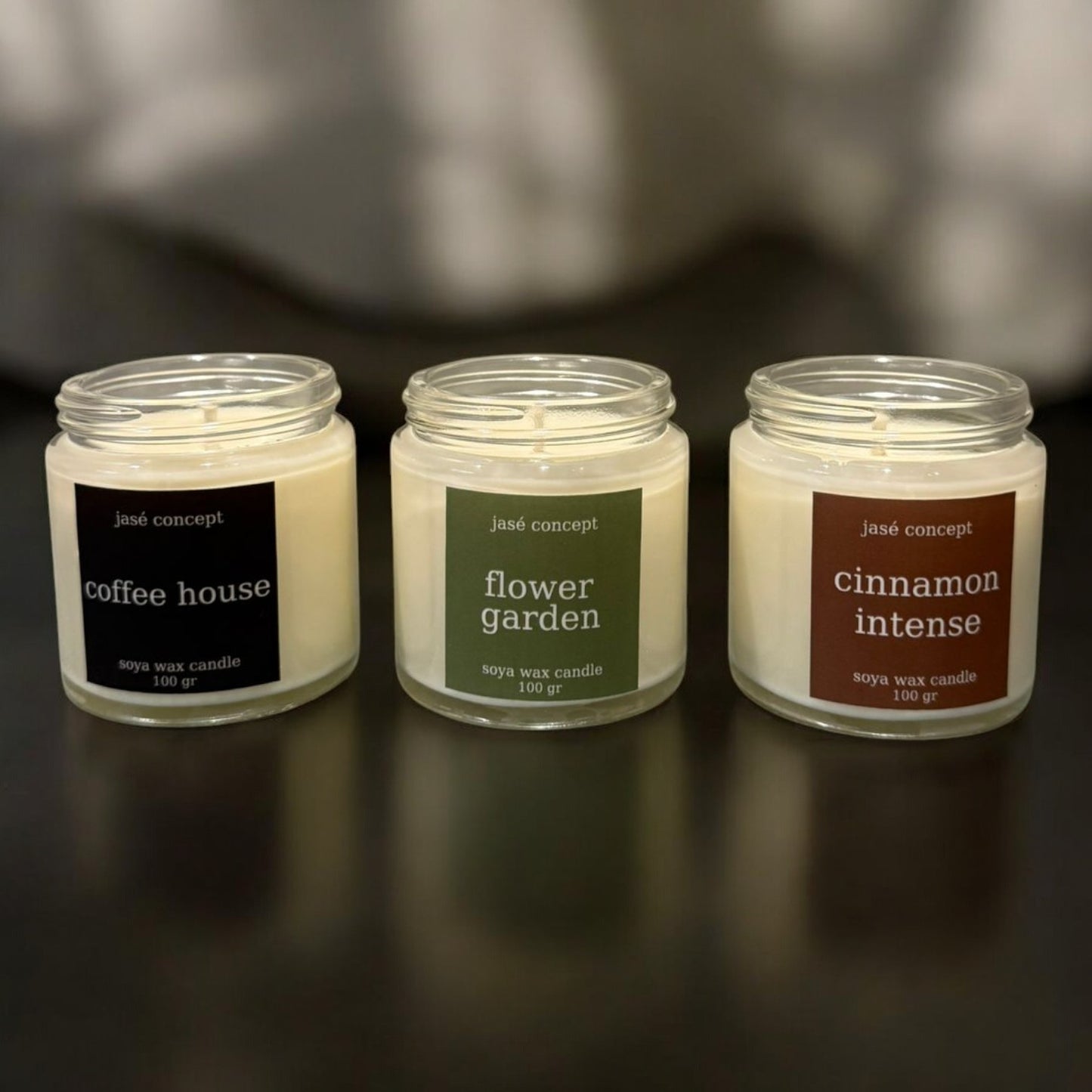 Warm Serenity Soy Candle Set