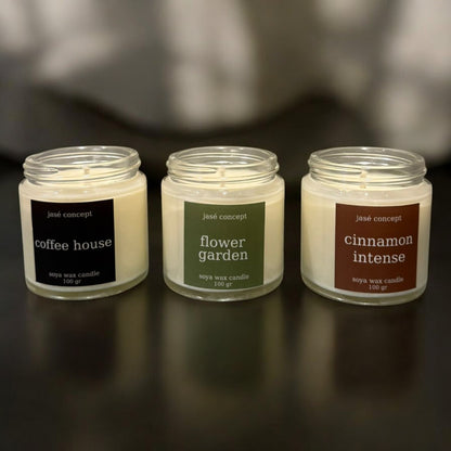 Warm Serenity Soy Candle Set