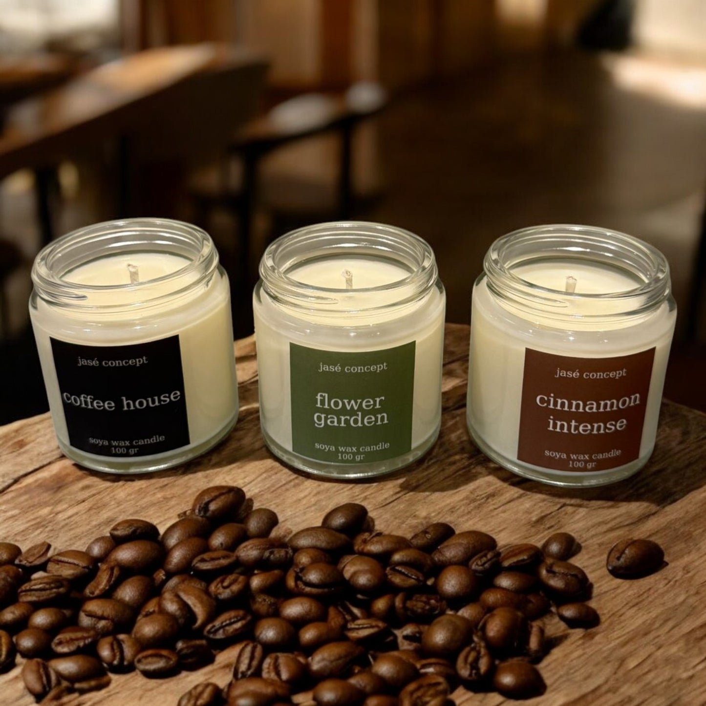 Warm Serenity Soy Candle Set