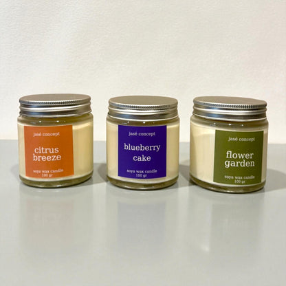Floral Morning Soy Candle Set