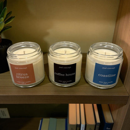 Seaside Calm Soy Candle Set