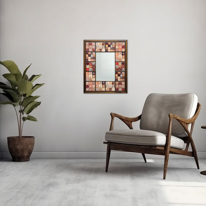 Anatolian Mosaic Mirror 45 × 55 cm