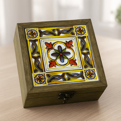 Anatolian Floral Tile Box