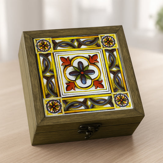 Anatolian Floral Tile Box
