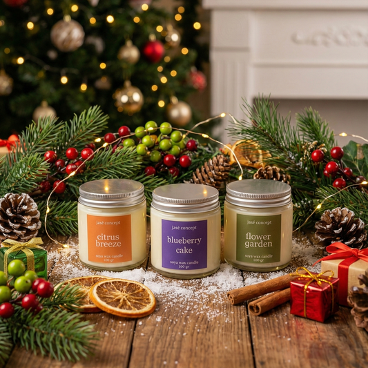 Floral Morning Soy Candle Set