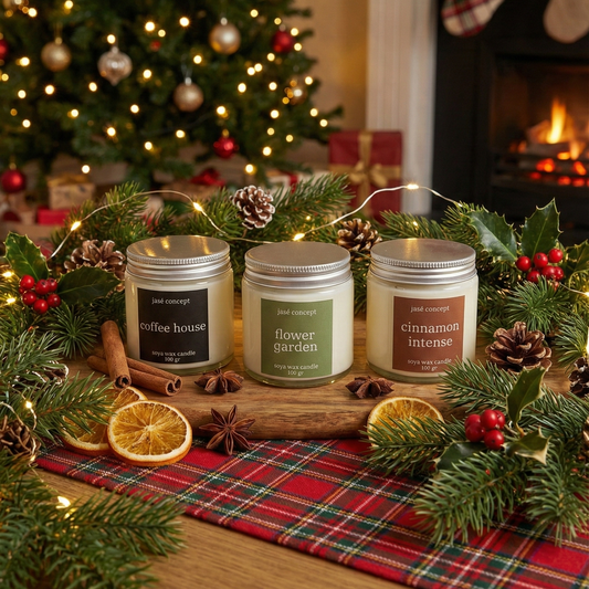 Warm Serenity Soy Candle Set