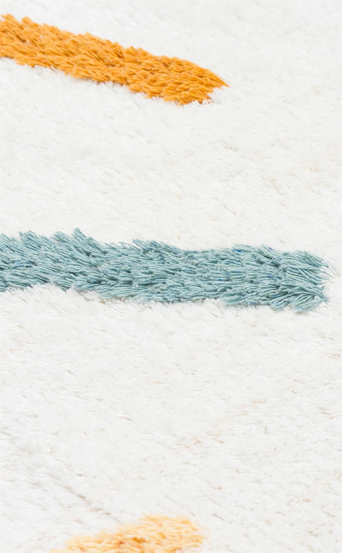 Cotton Boon Stripes Rug - Detail View | Artistry Home