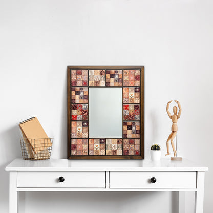 Anatolian Mosaic Mirror 45 × 55 cm