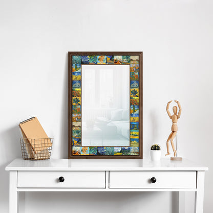 Van Gogh Masterpieces Mirror with dresser | Artistry Home