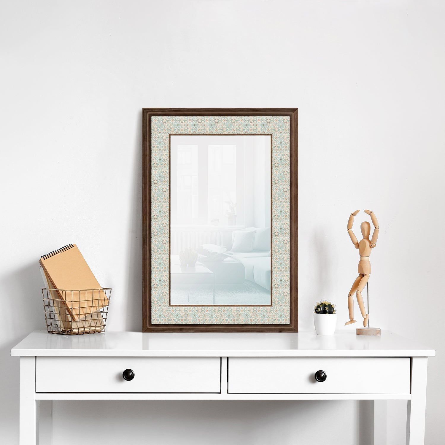 Mint Mirror with dresser | Artistry Home