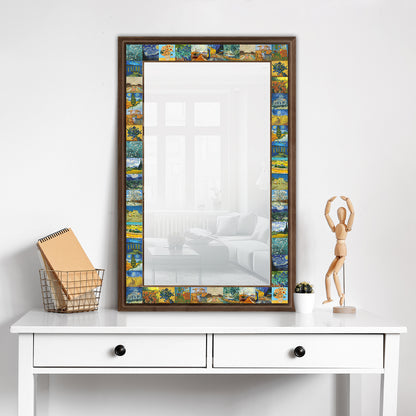 Van Gogh Masterpieces Mirror with dresser | Artistry Home