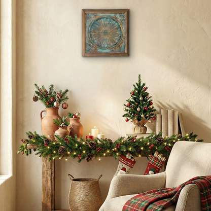 Flower of Life Stone  Wall Art