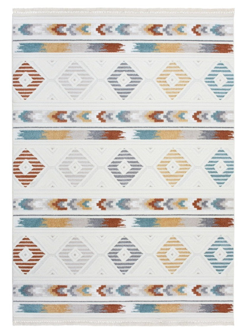 Cape Town Multicolour Modern Geometric Area Rug