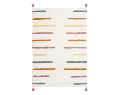 Cotton Boon Stripes Rug - Full View | Artistry Home