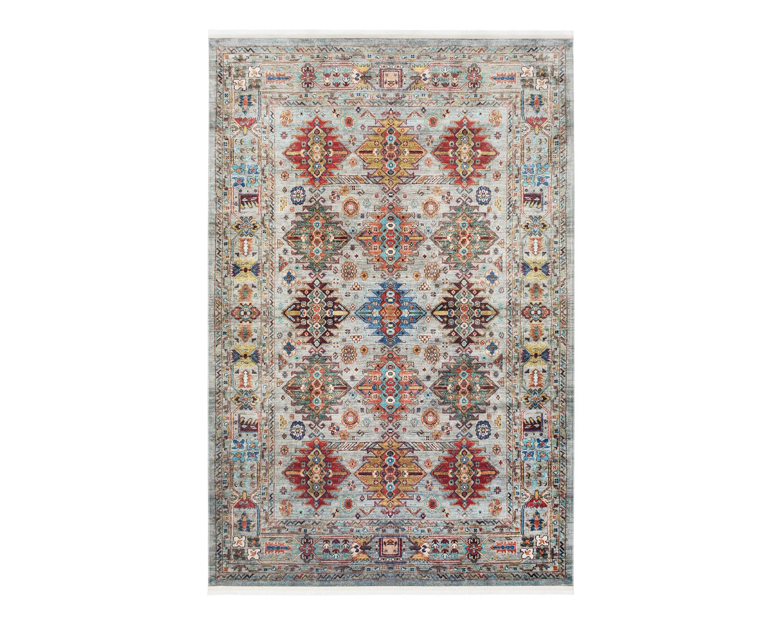 Antique Aqua Rug - Full View | Artistry Home