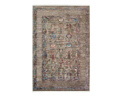 Antique Olive Rug - Full View | Artistry Home
