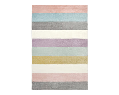 Pastel Stripes Rug - Full View | Artistry Home