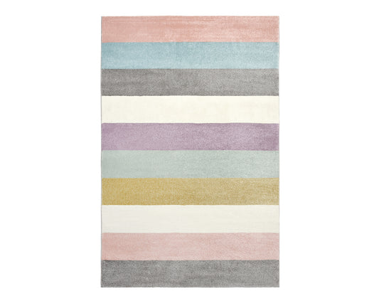 Pastel Stripes Rug - Full View | Artistry Home