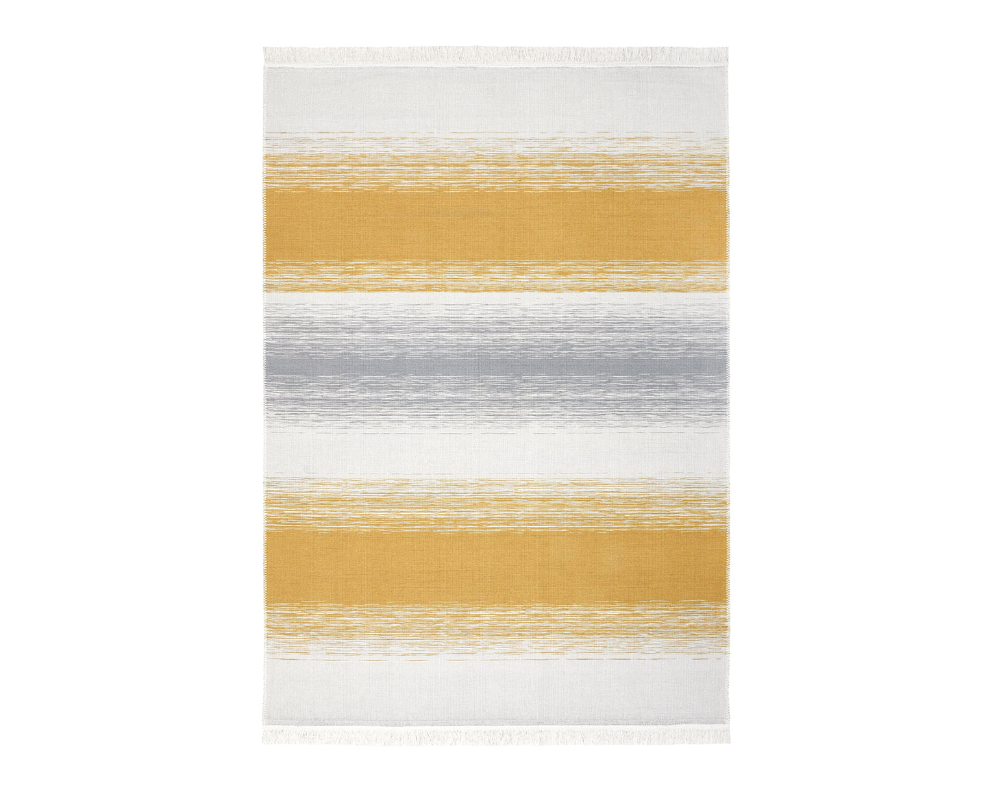 Arya Craft Grey Yellow Rug - Full View | Artistry Home